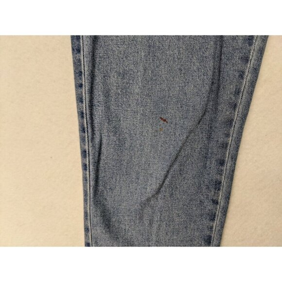 Forever 21 Women's Jeans Size 26 Light Wash High Rise Button-Fly Tapered - Picture 4 of 15